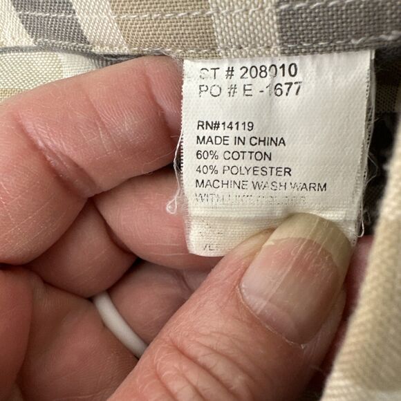 ELY Cattleman Western Pearl Snap‎ Shirt Large Plaid Silver Metallic Rodeo Cowboy - Picture 9 of 11